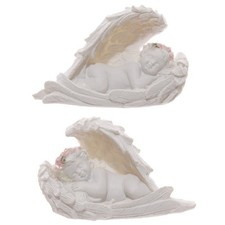 Mini Sleeping Cherub White