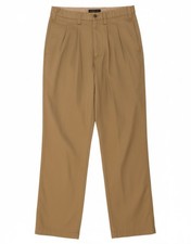 DOCKERS Mens Khakis Pegged Chino Trousers W33 L34 Beige Cotton AM10