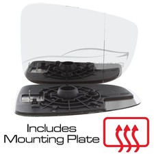 Wing Mirror Glass Mazda 3 BM