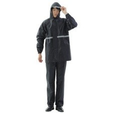 2Pcs Adults Waterproof Suit Jacket & Trousers Lightweight Rain Set Womens Mens 