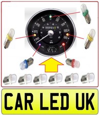 ✅ Classic Mini MGB Lotus Jaguar Land Rover ✅ 13x SMITHS SPEEDO LED UPGRADE BULBS