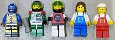 5 VINTAGE LEGO MINIFIGURES