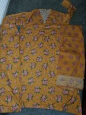 Khaadi 3 Peice Stiched Kurta In Size 12 Caulettes Size 14 Full suit With Scarf