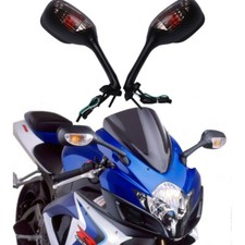 Motorcycle Turn Signals Rear View Side Mirrors For Suzuki GSXR GSX-R600 750 1000