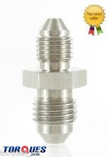 AN -3 ( 3AN) to AN -4 ( 4AN) 7/16" x 20 UNF Stainless Steel Adapter