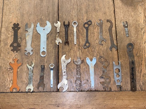 Vintage spanners wrenches x20 - spanners,