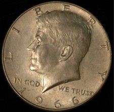 Usa kennedy half dollar 1964 - half,