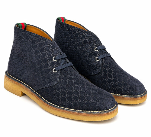 Gucci mens blue boots - mens, moreau