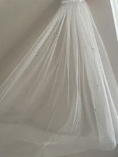 New! Bride-to-be pack. Pearl Tulle Veil From Six Stories & unbranded sunglasses