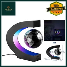 Black Floating World Globe