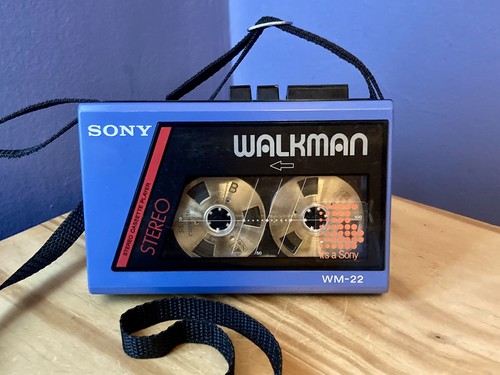 Sony walkman cassette - sony, wm-22