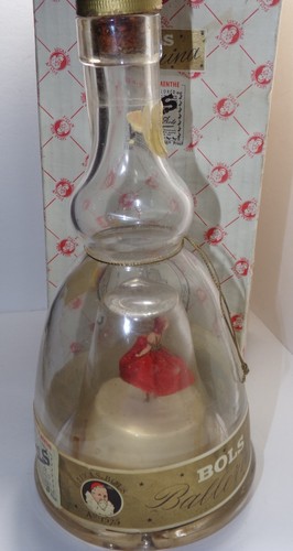Rare bols gold liqueur bottle - bols,