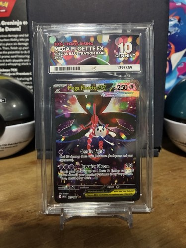 Ace mega floette - 10, ex