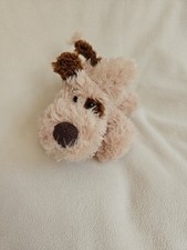 Russ Puppy Dog Soft Toy ' Chunky ' Alice's Bear Shop  6" long and 4" tall