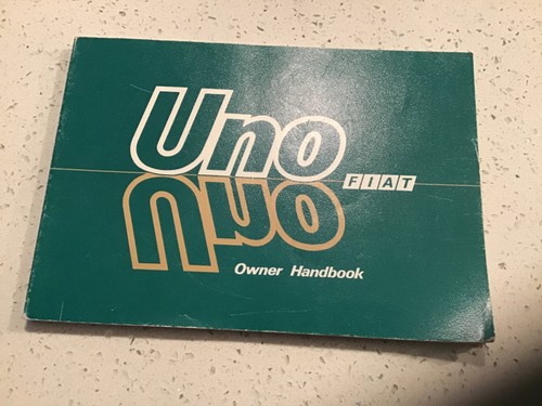 Original fiat uno owner - original,