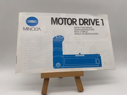 Minolta motor drive manual - minolta,