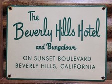 VINTAGE BEVERLY HILLS HOTEL