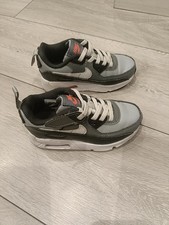 Grey Nike Air Max Kids Size 8.5