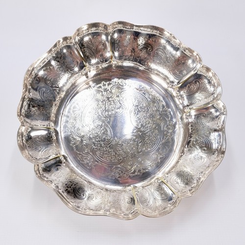 Vintage embossed silver - -,