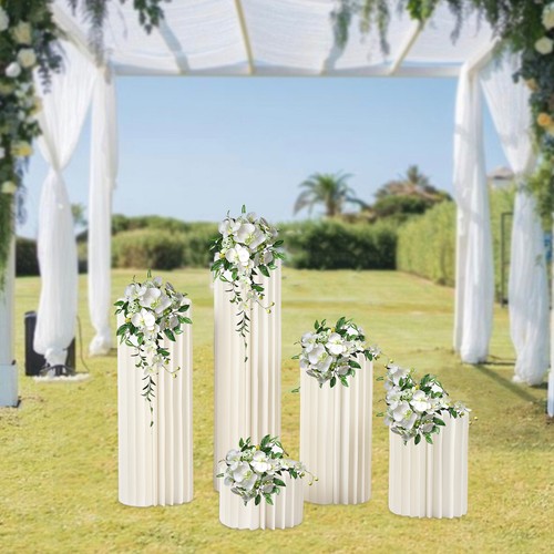 Set wedding column flower - 5,