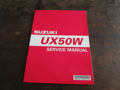 Suzuki ux50w ux50 1999 service - suzuki,