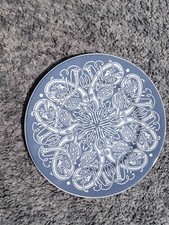 Vintage Nexus Celtic Matrix Blue Decorative Plate 10.5 Inch Great Condition