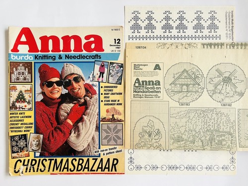 Vintage anna burda magazine - anna,