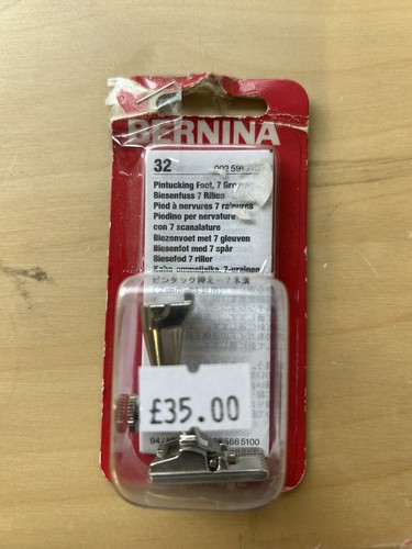 Bernina pintuck foot 32 - bernina, no