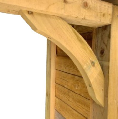Wooden tanalised arched - wooden,