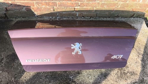 Peugeot 407 mk1 rear - rear, complete
