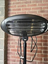 Keplin Electric Patio Heater 650-2000W - 3 Power Heating Levels, Infrared...