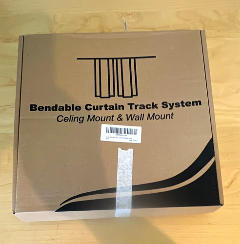 Bendable curtain track - bendable,