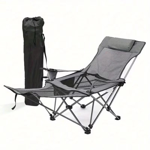 Reclining camping chair - reclining,