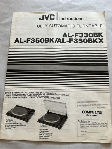 Jvc f330bk f350bk - jvc, al-f350bk