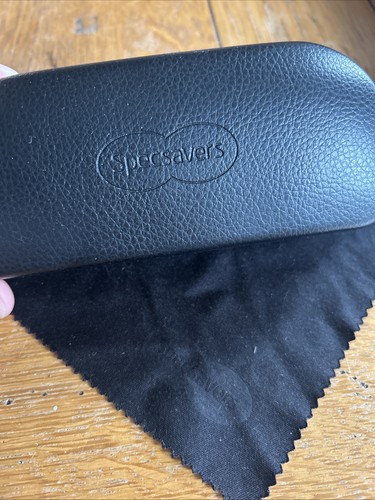 Specsavers black leather - specsavers,