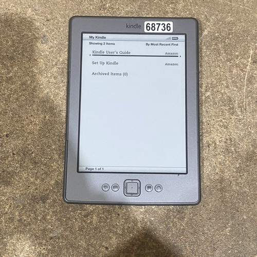 Amazon kindle d01100 reader - amazon,