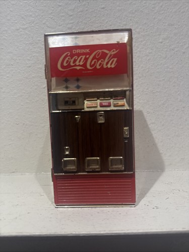Vtg coca cola mini vending - vtg,