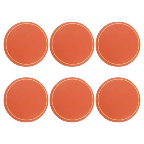 Pcs leather coasters round - pcs, coasters,