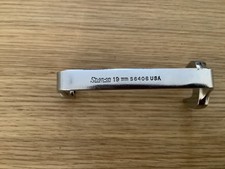 Snap On S6406 3/8 Drive 19mm Open End Valve Adjuster / extended Crows Foot