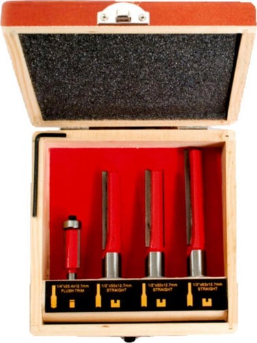 4pc tct kitchen drill - 4pc, router
