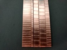 COPPER BLANKS/Textured, for making Cuffs, Bangles and Bracelets.