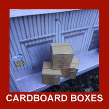 OO Gauge Model Container Card