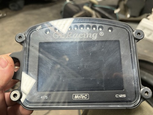 Motec c125 dash clock with - c125,