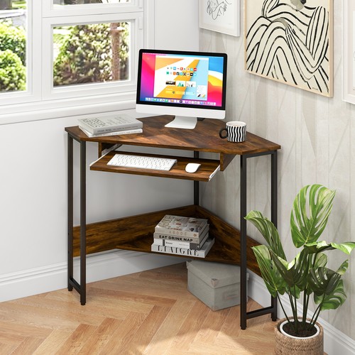 Triangle corner desk - corner, small