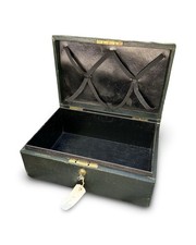 Antique Green Leather