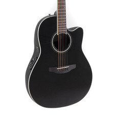 Ovation CS24-5-G Celebrity Standard Electro-Acoustic Guitar, Black (NEW)