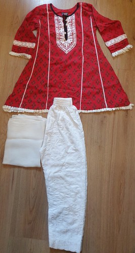Girls pakistani suit size - girls,