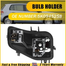 1x Right Hand Side Rear Outer Light Bulb Holder For VW Golf MK6 09-13 5K0945258