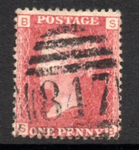 Queen victoria penny - penny, red