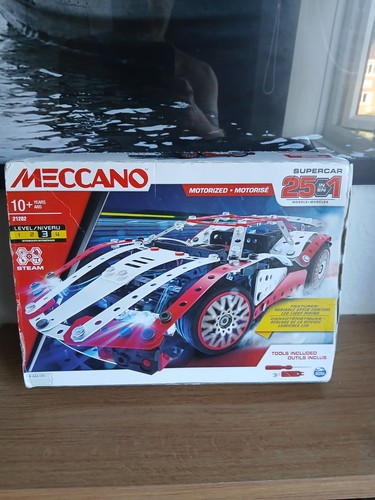 Meccano supercar 1 - 25-in-1, set